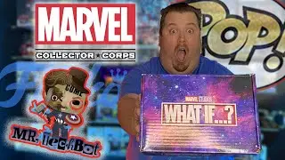 Funko Pop Marvel Collector Corp Mystery Box Unboxing July 2021| Marvel&rsquo;s What If