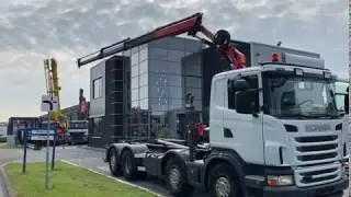 SCANIA G400 MET PALIFT HAAKARM + PALFINGER PK 8501