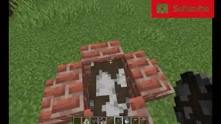 How to make auto matic cow leather and beef farm || #minecraft #viral