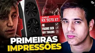 RX 9070 XT - Notei coisas interessantes.