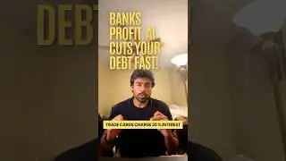 The Biggest CREDIT CARD SCAM (Only this AI way can SAVE You) #AI #DebtFree #MoneyHacks #shortsviral