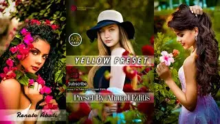 Lightroom Mobile Presets | New Presets 2021 | Yellow | lightroom free presets | Lightroom editing