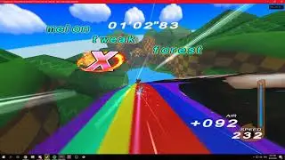 Sonic Riders Tournament Edition 1.3 | Splash Canyon 1'40'01 (AiAi HB)