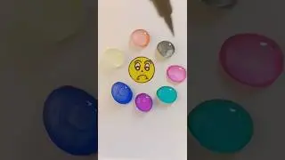 Colour mixing #shorts#art#emoji#wtercolor#art#colour#colors#drop#colormixing#asmr#satisfying#viral💦💧