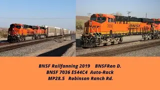 7036  BNSFRon D. High-Desert Railfanning
