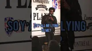 Crowd snitches on couple 😂 #Shorts #Comedy #Funny #Montreal #Jokes #standupcomedy #Canada #Quebec