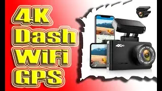 Best 4K Dash WiFi GPS Dashboard Camera 2022 on Amazon USA