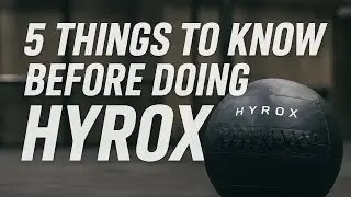 5 Things to Know Before Doing HYROX (Plus a Bonus Tip!) #hyrox #hybridathlete #endurance 