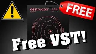 【New Free VST!】This is Cool! Best Free Saturation & DIstortion VST Plugin? Destruqtor  by BlepFX