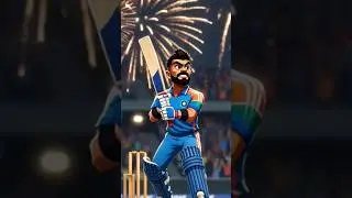 Virat Kohli का सफर 🔥 | Cartoon Shorts#short feed #virat kohli