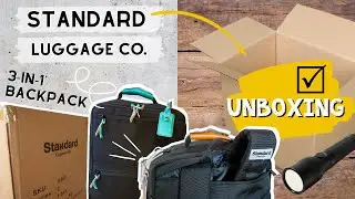📦🎒 UNBOXING - My FAVOURITE Carry On Backpack [Standard Luggage]