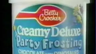 90s Commercial for Betty Crocker Party Frosting