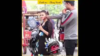 Cheeks pulling prank🙈on cute girls ❤️ (romantic prank 🤩)@Classy_Harsh #shorts #prank