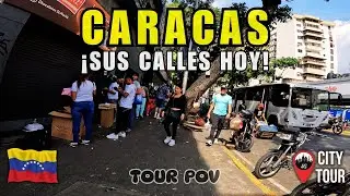 Вот как сегодня выглядят улицы Каракаса 🇻🇪: экскурсия по центру, CATIA | POV-тур