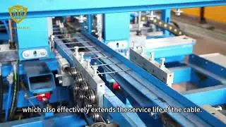 This wire mesh cable tray can be used in various computer rooms and other information centers