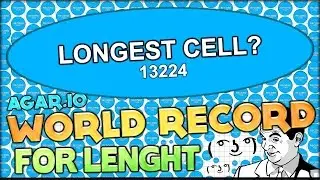 AGARIO WORLD RECORD: LEADERBOARD RECORD FOR LENGHT ( ͡&deg; ͜ʖ ͡&deg;) PHANTASY AGARIO!! (Agar.io #77)