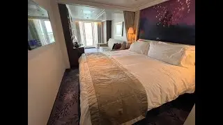 Disney Cruise Line Wish Room Tour Concierge Deluxe Family Room with Verandah | Room 12010