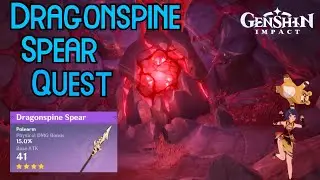 Dragonspine Spear Recipe Unlock (Festering Fang Quest) - Genshin Impact