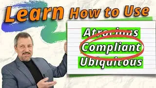 ADVANCED English Vocabulary Words Compliant #shorts