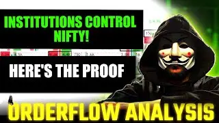 INSTITUTIONS Control the Market 🤯 | ORDER FLOW Trading Strategy for Nifty!