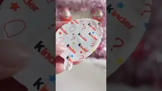 Valentine&rsquo;s Kinder Joy Theme ASMR #kinderjoy #valentine #asmr #shorts #satisfying #toys