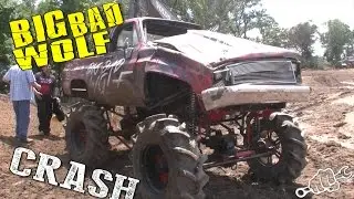 BIG BAD WOLF MUD TRUCK CRASHES at ARBUCKLE