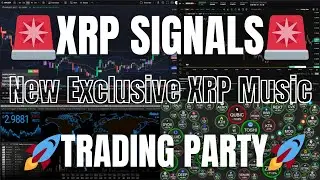 XRP Live Trading Signals + Music | Moon Party Vibes 🎶🚀 | 24/7 Crypto Chat