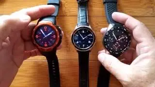 Round Android 5.1 I2/KW88/Z9 Watches Compared: 1-Appearance