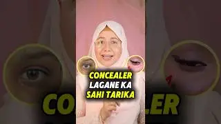 How to Apply CONCEALER Correctly Like  #skincare #beauty #shortsindia #youtubeshorts #youtubeshort
