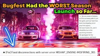 Восьмой сезон Motorfest стал ХУДШИМ запуском обновления на данный момент&hellip; (Bugfest)