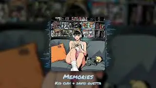 kid cudi & david guetta - memories [s l o w e d + r e v e r b]