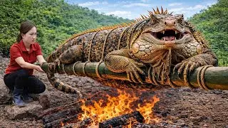 Harvesting GIANT Immortal Dragon-Shaped Crops —SOLD OUT at the Market! | Grilling a Mythical Harvest