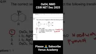 CSIR NET December 2025 Chemistry question paper solutions official answer key #namereaction
