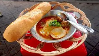 $1.50 Cambodian Breakfast + $2 Fried Bread Street Food Combo 🍳🥖
