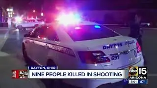 Nine killed in Dayton, Ohio shooting