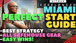 Hitman Freelancer: Miami Deep Dive (Perfect Setup Guide)- Best Strategy, All Safehouse Gear #hitman
