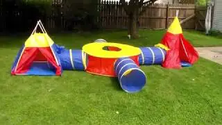 I Bought My Chihuahua A Kid's Play Tunnel & Pop Up Tent Set