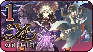 Ys Origin Walkthrough Part 1 (PS4, VITA) Gameplay - Yunica