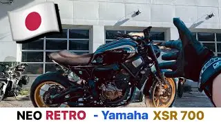 Yamaha XSR 700 DEMO RIDE #motorcycle #yamaha