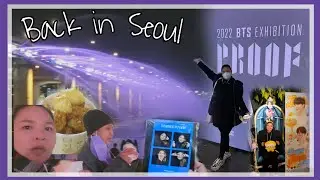 [MY ARMY-LOG] Back in Seoul | Myeongdong Street food | Hybe Insight | Banpo Hangang Park | jovlogs