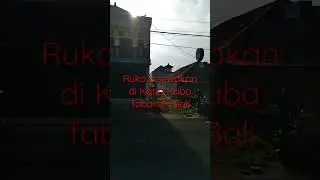 Ruko Disewakan di Kaba Kaba Tabanan Bali #shorts