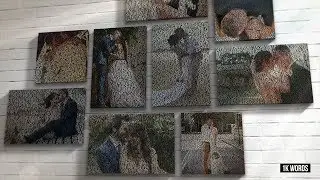 Personalized Wall Art Made Out of Words | 1K Words