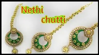 Silk thread nethichutti| Maang tikka|papidibilla |@SuhithCreations