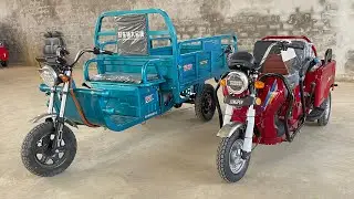 So sánh xe 3 bánh điện và xe 3 bánh xăng: Nên chọn loại nào năm nay?