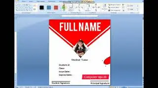 Amazing school card design in Microsoft word🥰 please respond my video #schoolcard #schoolcarddesign