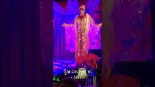 Santa&rsquo;s Secret NYC ! Burlesque Show! #newyork #nyc #burlesque