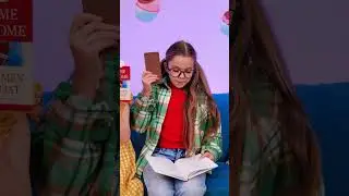 😅 Chocolate + Books? Not The Best Combo! #shorts #creativeplay