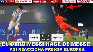 🔥 ASI REACCIONA PRENSA EUROPEA a VICTORIA de ARGENTINA vs URUGUAY