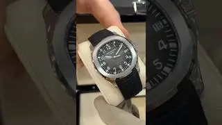 Unboxing the Patek Philippe Aquanaut 5167A. Modern and sporty. Video by @emiratesambassadeurs