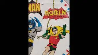 1972 Batman & Robin Honeycomb #dc #batman